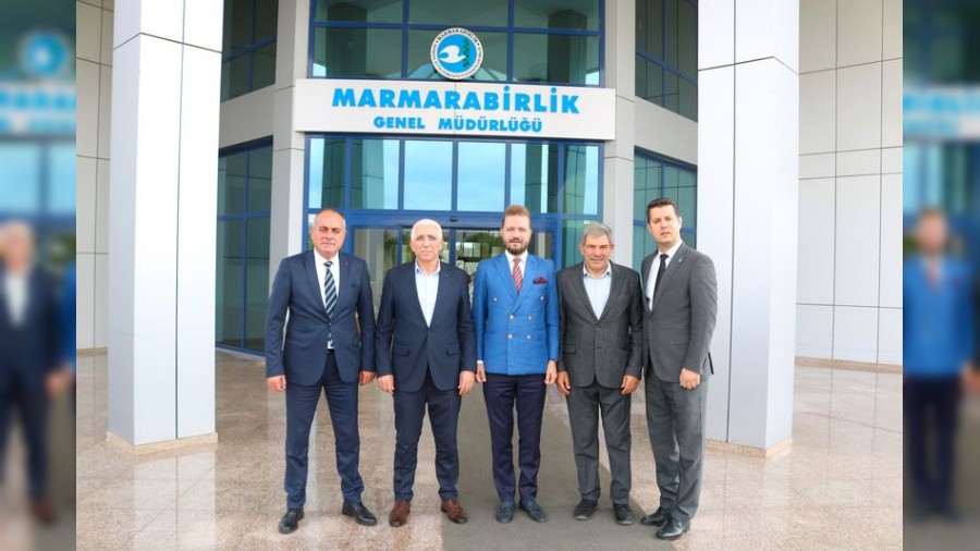 Bursa Bykehir Belediyesi ve Marmarabirlikten Zeytin reticisine Destek