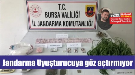 Jandarma Uyuturucuya gz atrmyor