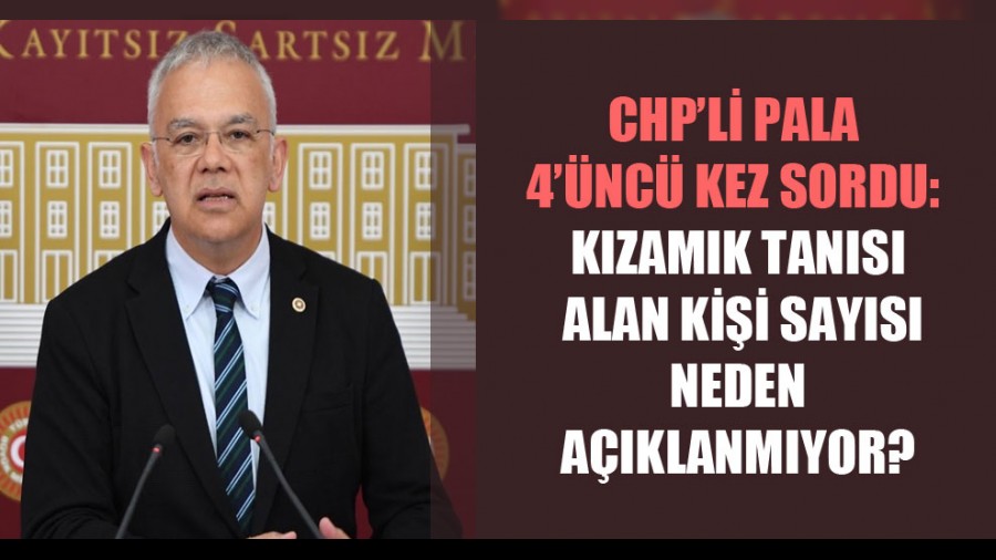 PALA: LKEMZDE KIZAMIK TANISI ALAN K SAYISI NEDEN AIKLANMIYOR?