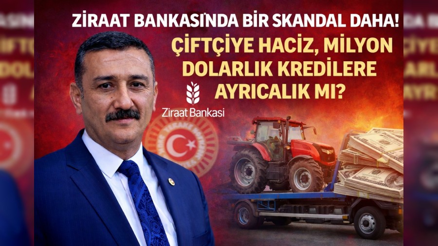 Ziraat Bankas� �zerinden Y�kselen Tepki:  ��ift�iye Haciz, B�y�k Kredilere Ayr�cal�k m�?�