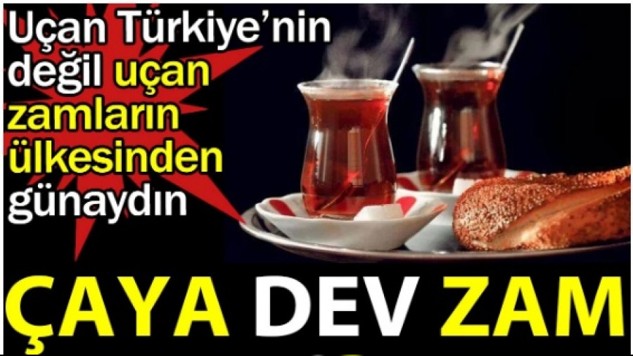 aya dev zam. Uan Trkiye'nin deil uan zamlarn lkesinden gnaydn