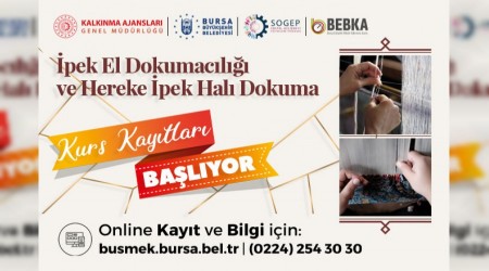 pek hal ve kuma el dokuma kurslar balyor