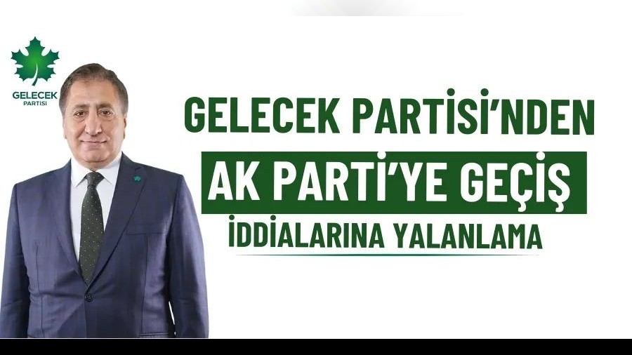 Gelecek Partisinden AK Partiye gei iddialarna yalanlama