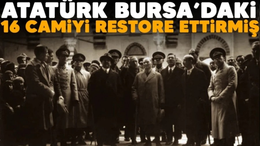 1924-1935 y�llar� aras�nda tamir edilen cami ve mescitler