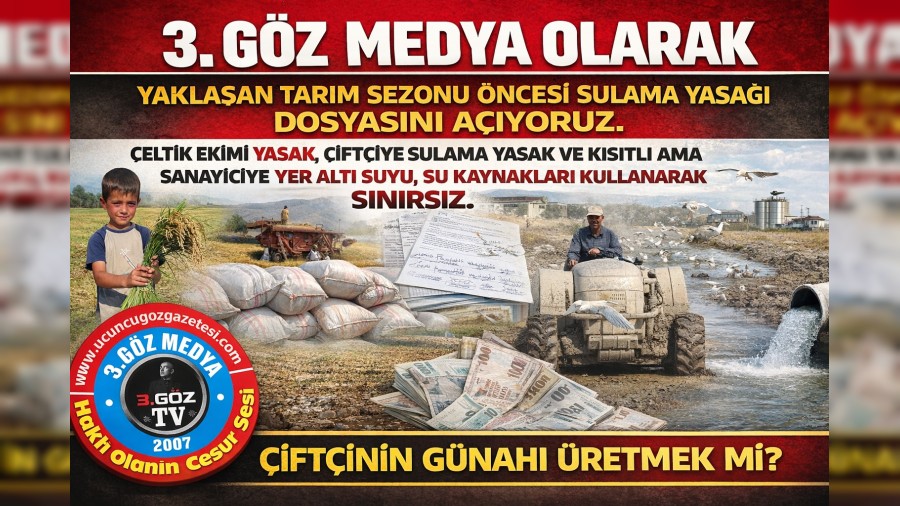 3. G�Z MEDYA DOSYAYI YEN�DEN A�IYOR: UYARILAR GER�E�E D�N��T�