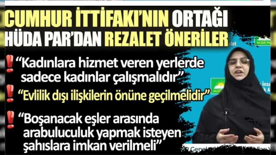 HDA PAR Kadn Kollar yneticisi ifti: Kadnlara hizmet veren yerlerde sadece kadnlar almaldr