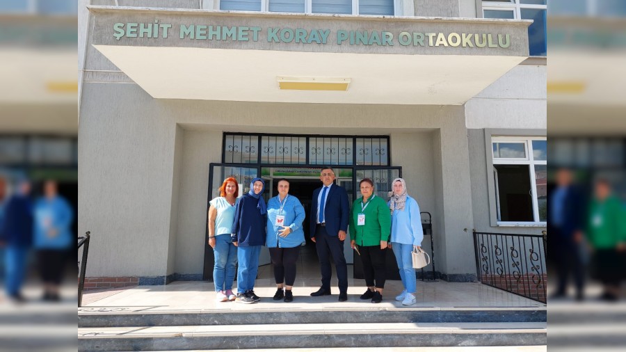 ehit Mehmet Koray Pnar Ortaokulu rencilerinden 'Her Gne Bir yilik' Projesi