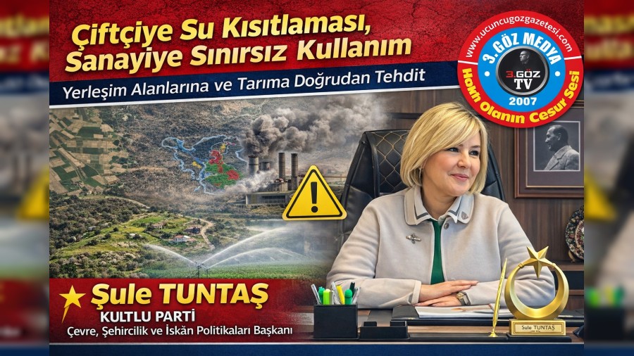 ��FT��YE SU KISITLAMASI, SANAY�YE SINIRSIZ KULLANIM