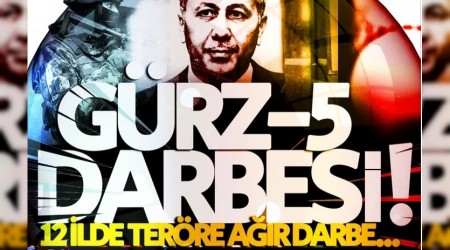 12 ilde Grz-5 operasyonu! Blc Terr rgt'ne darbe: 76 maara, snak ve barnma alan...