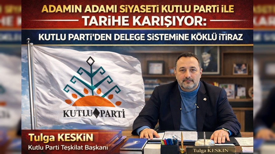 ADAMIN ADAMI S�YASET� KUTLU PART� �LE  TAR�HE KARI�IYOR