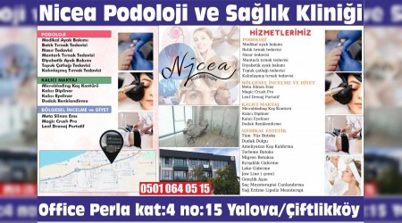 Nicea Podoloji ve Salk Klinii ile emin ellerdesiniz