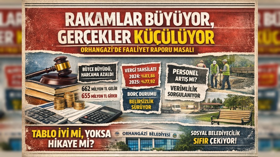 Rakamlar B�y�yor, Ger�ekler K���l�yor: Orhangazi�de Faaliyet Raporu Masal�