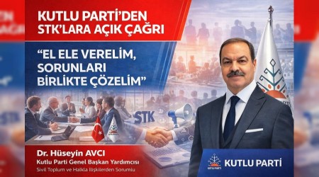 KUTLU PARTݒDEN STK�LARA A�IK �A�RI:  �EL ELE VEREL�M, SORUNLARI B�RL�KTE ��ZEL�M�**