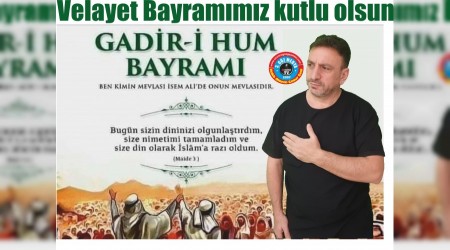 Velayet Bayrammz kutlu olsun