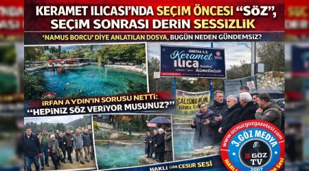 KERAMET ILICASI�NDA SE��M �NCES� �S�Z�, SE��M SONRASI DER�N SESS�ZL�K