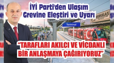 Y Partiden Ulam Grevine Eletiri ve Uyar