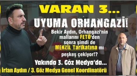 Uyuma Orhangazi! Orhangazinin Gelecei FET֒den sonra imdi de MENZL tarikatna PEKE EKLYOR!!!