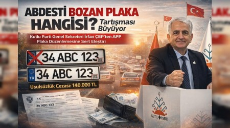  �Abdesti Bozan Plaka Hangisi?� Tart��mas� B�y�yor