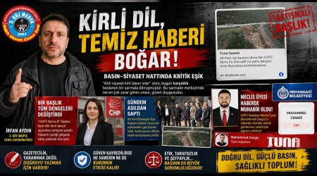 �rfan Ayd�n: ��Gazetecinin Dili Mesle�in Omurgas�d�r�