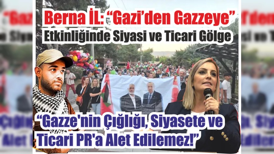 CHP Orhangaziden Gaziden Gazzeye Tepkisi: Gazzenin l, Siyasete ve Ticari PRa Alet Edilemez!