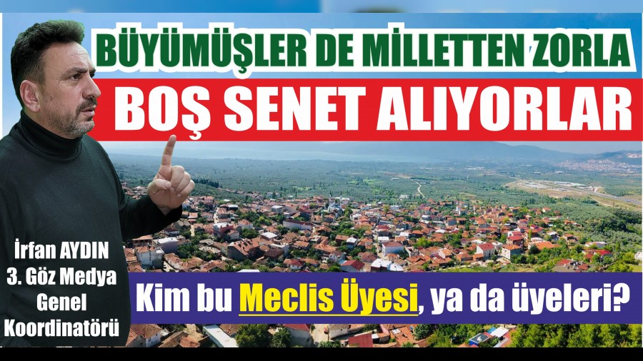 BYMLER DE MLLETTEN ZORLA BO SENET ALIYORLAR
