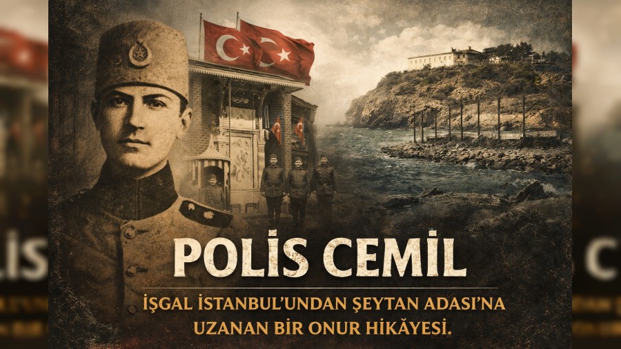 POL�S CEM�L: ��GAL �STANBUL�UNDAN �EYTAN ADASI�NA UZANAN B�R ONUR H�K�YES�