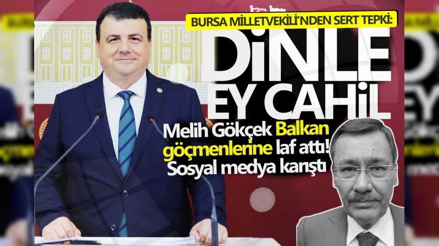 CHP'L HASAN ZTRK'TEN MELH GKEK'E SERT TEPK: "EY CAHL, DNLE!"