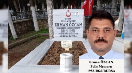BURSA�DA G�REV BA�INDA �EH�T D��EN POL�S: ERMAN �ZCAN