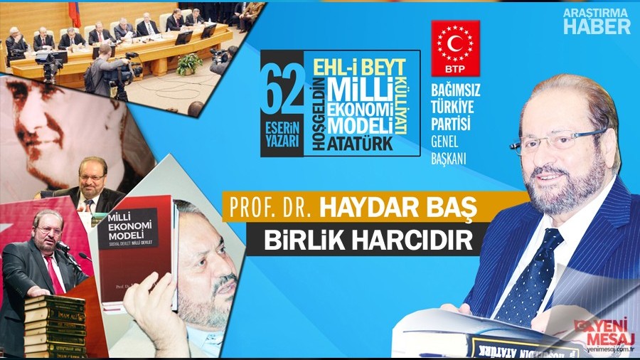 Milli Ekonomi Modeli uygulanmadan T�rkiye kurtulamaz