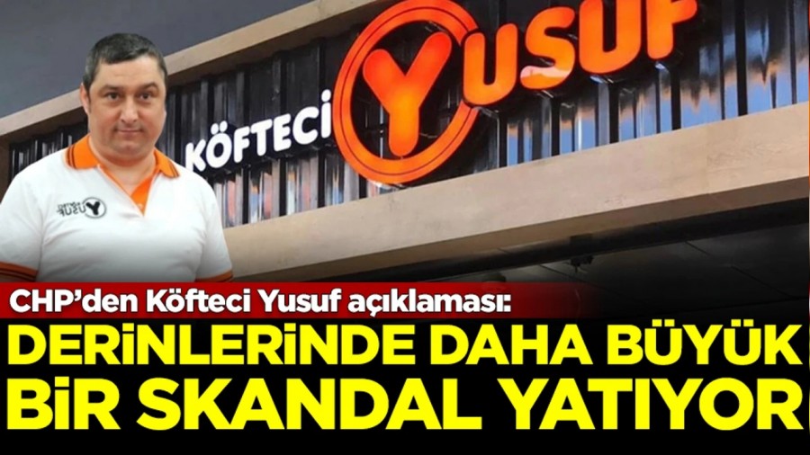 CHP'li ztrkmen: Ucuz et vatandaa deil Kfteci Yusuf ve Burger King'e gitti!