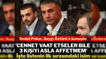 Sedat Peker'den Sleyman Soylu aklamas:  Yaadm srece barmayacam